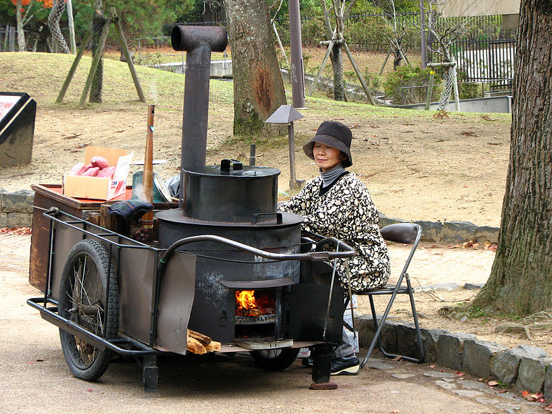 800px Ishi Yakiimo Vendor By MShades In Nara