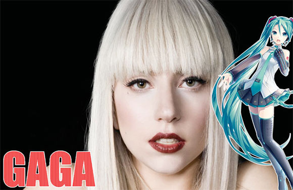 Lady Gaga x Hatsune Miku