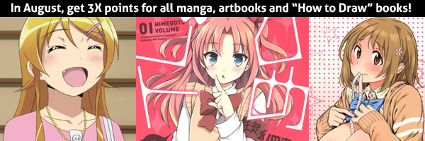 Big sale on manga and artbooks!