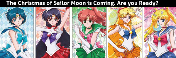 The Christmas of Sailor Moon is coming!