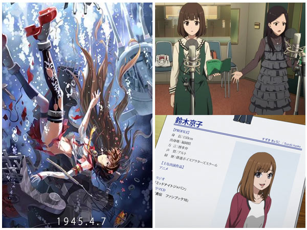 The 70th anniversary of the sinking of the Yamato, plus Japan's voice actresses