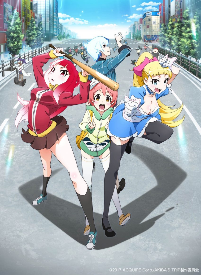 7. Akiba's Trip The Animation