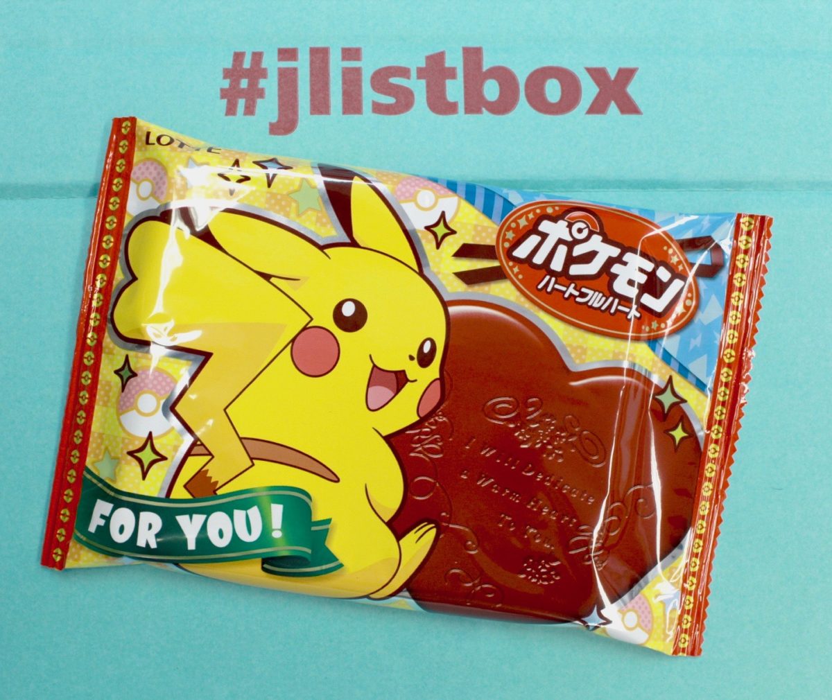 J-List Box Pikachu Heart Chocolate