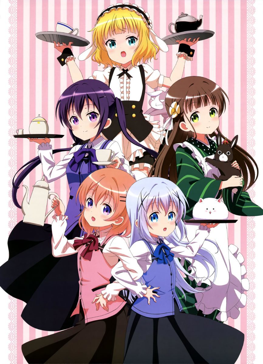 NyanType MAGAZINE March 2017 Anime Posters Gochuumon Wa Usagi Desu Ka