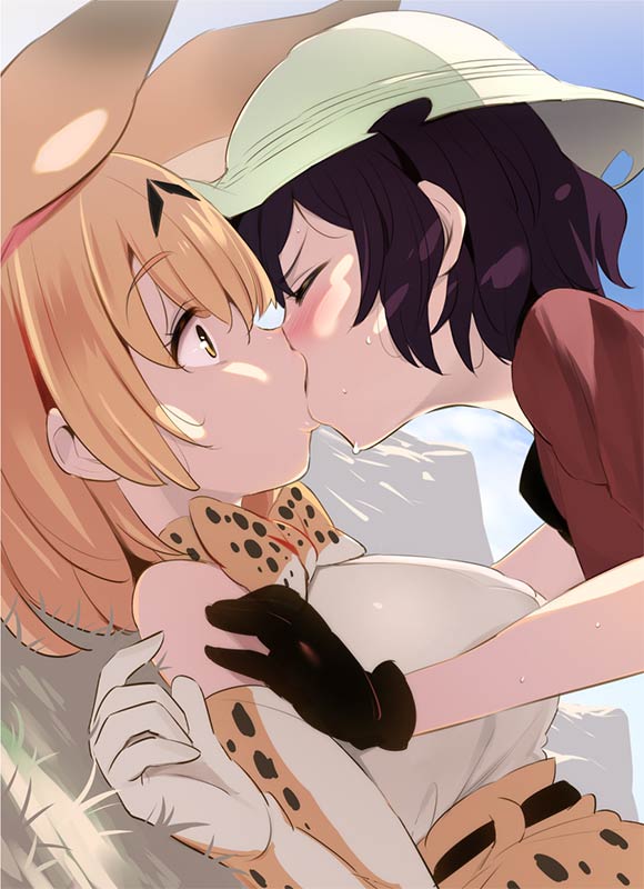 review of kemono friends yuri anime