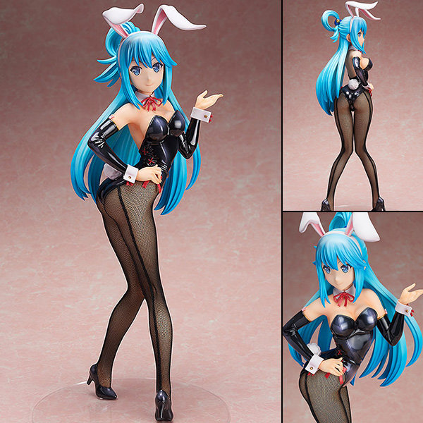 Aqua The Hopeless Goddess Receives Bunny Figure