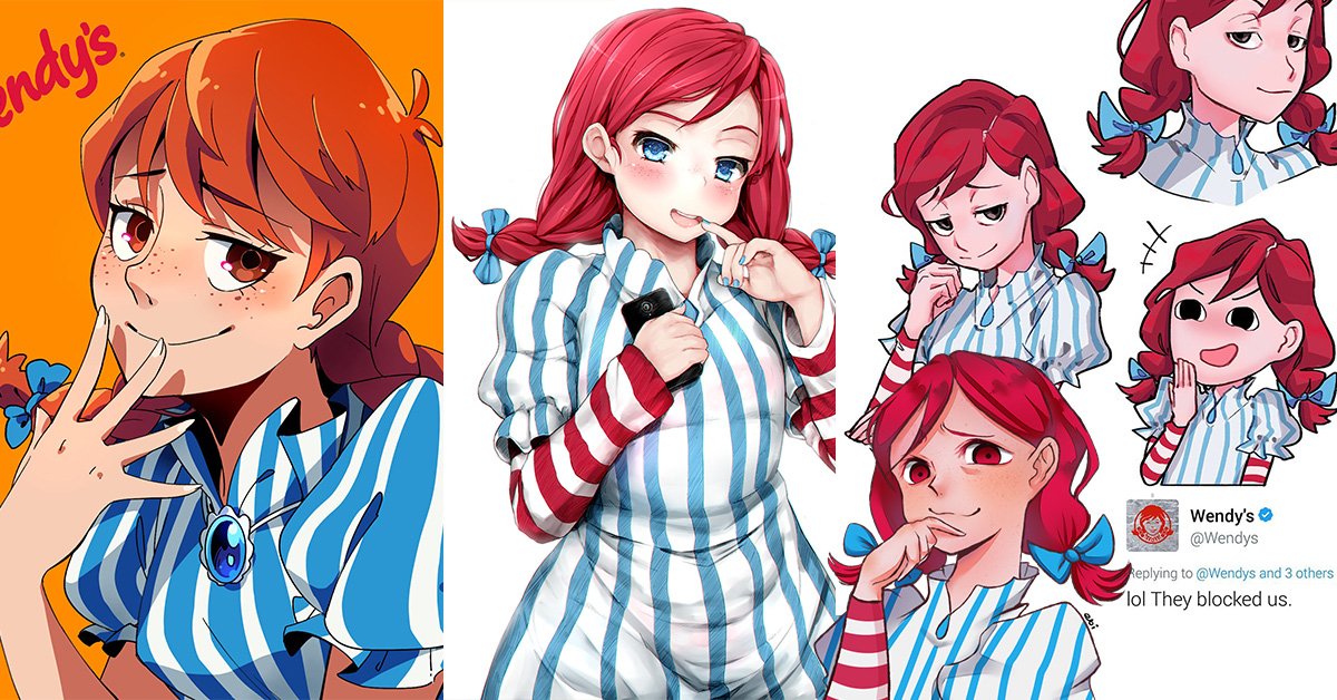 Hamburger Wendy's Company Anime, Anime, png | PNGWing