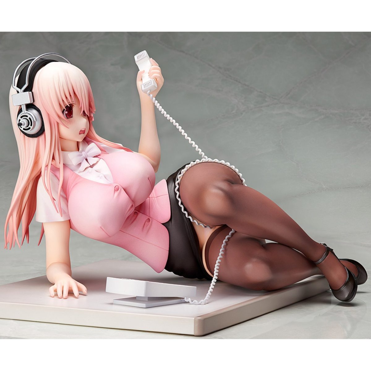 Super Sonico Figure Clumsy OL Anime Figure 5