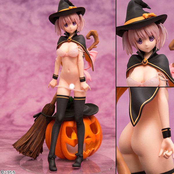 Prepare For Halloween With A Naked Anime Witch!