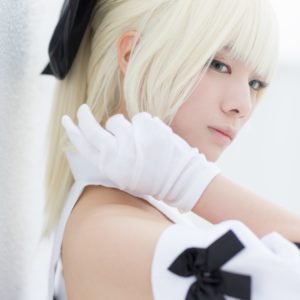Fate Stay Night Saber Lily Cosplay 0021