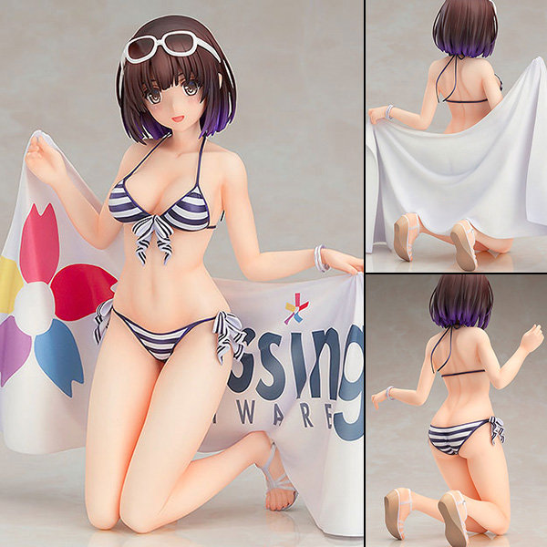 The Third Saekano Swimsuit Figure Based On Kurehito Misaki's Illustrations Is Megumi!