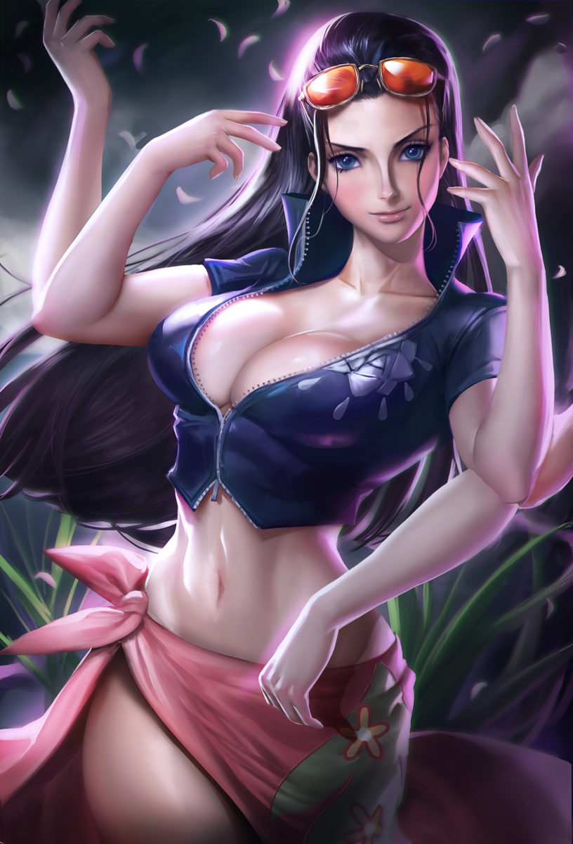 Japanese Anime Fans Rank Female Anime Characters By Bust Size One Piece Nico Robin