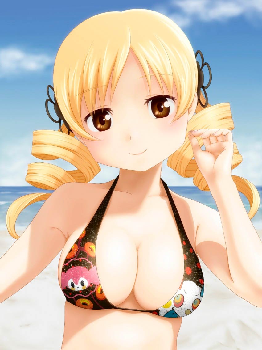 Tomoe Mami Swimsuit Oppai In Japan