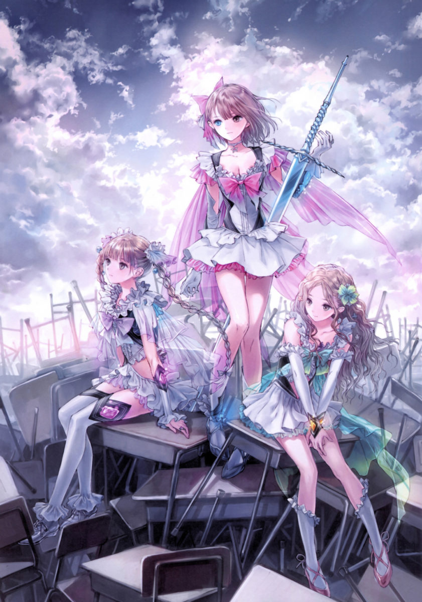 Blue Reflection Visual Collection Artbook 0020