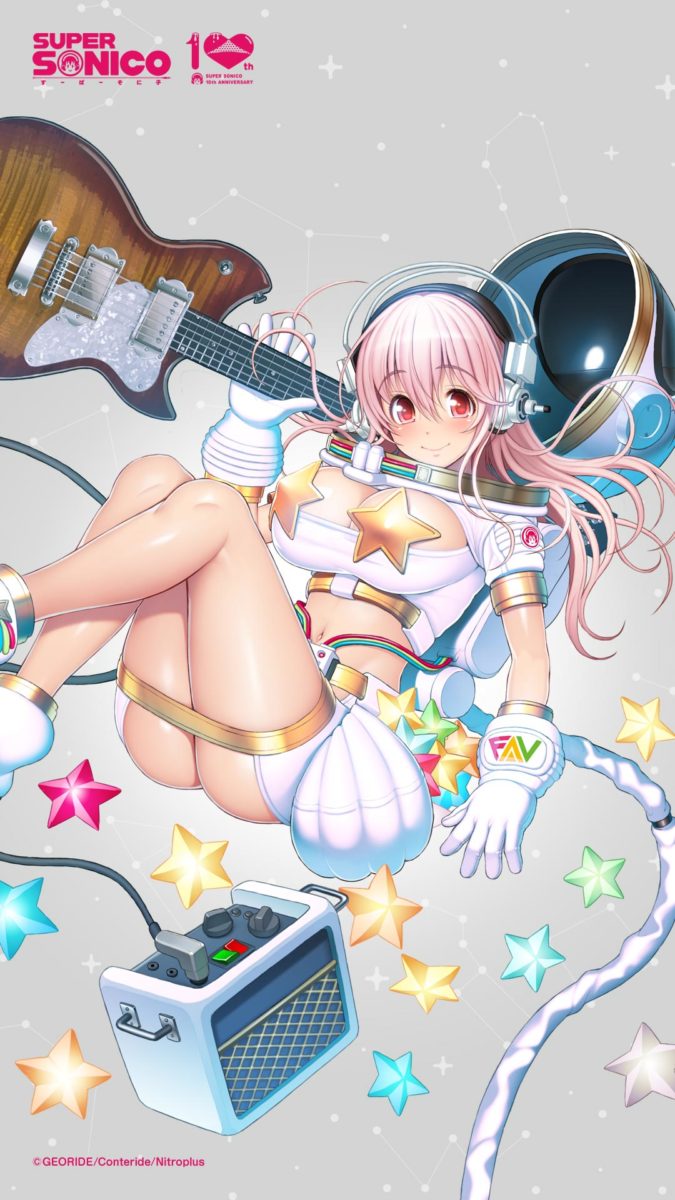 Celebrate Super Sonico's Birthday With This New Wallpaper 1080x1920