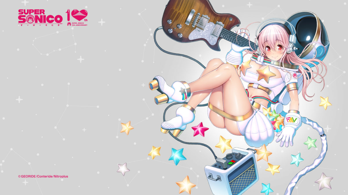 Celebrate Super Sonico's Birthday With This New Wallpaper 1920x1080
