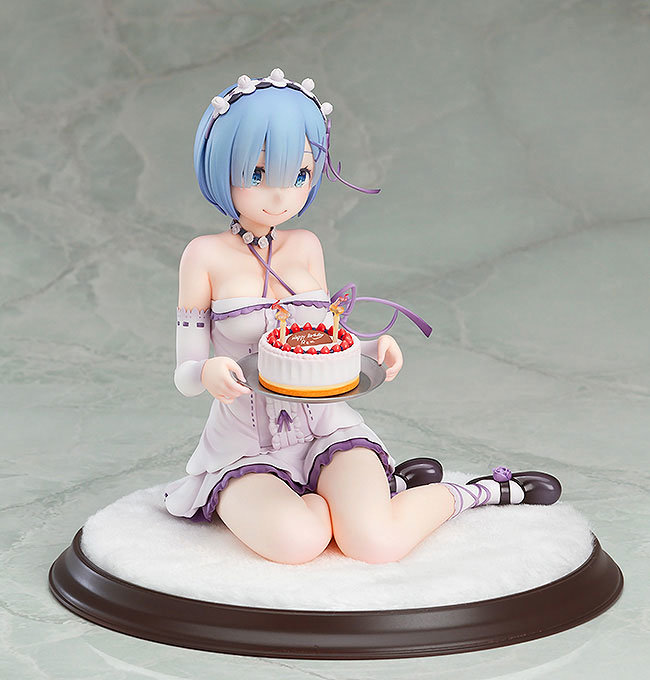 Re Zero Rem Birthday Cake Version Anime Figure 0003