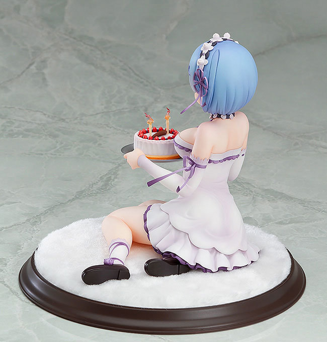 Re Zero Rem Birthday Cake Version Anime Figure 0004