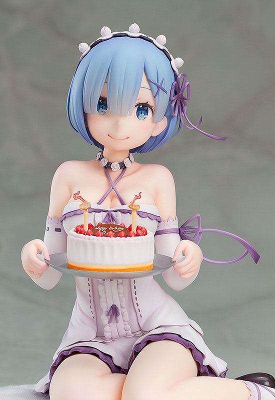 Re Zero Rem Birthday Cake Version Anime Figure 0005