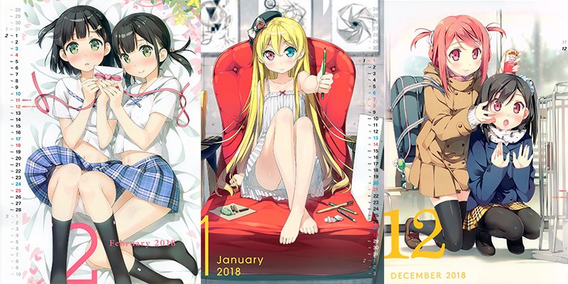 Kantoku Special Calendar 2018 featured Image