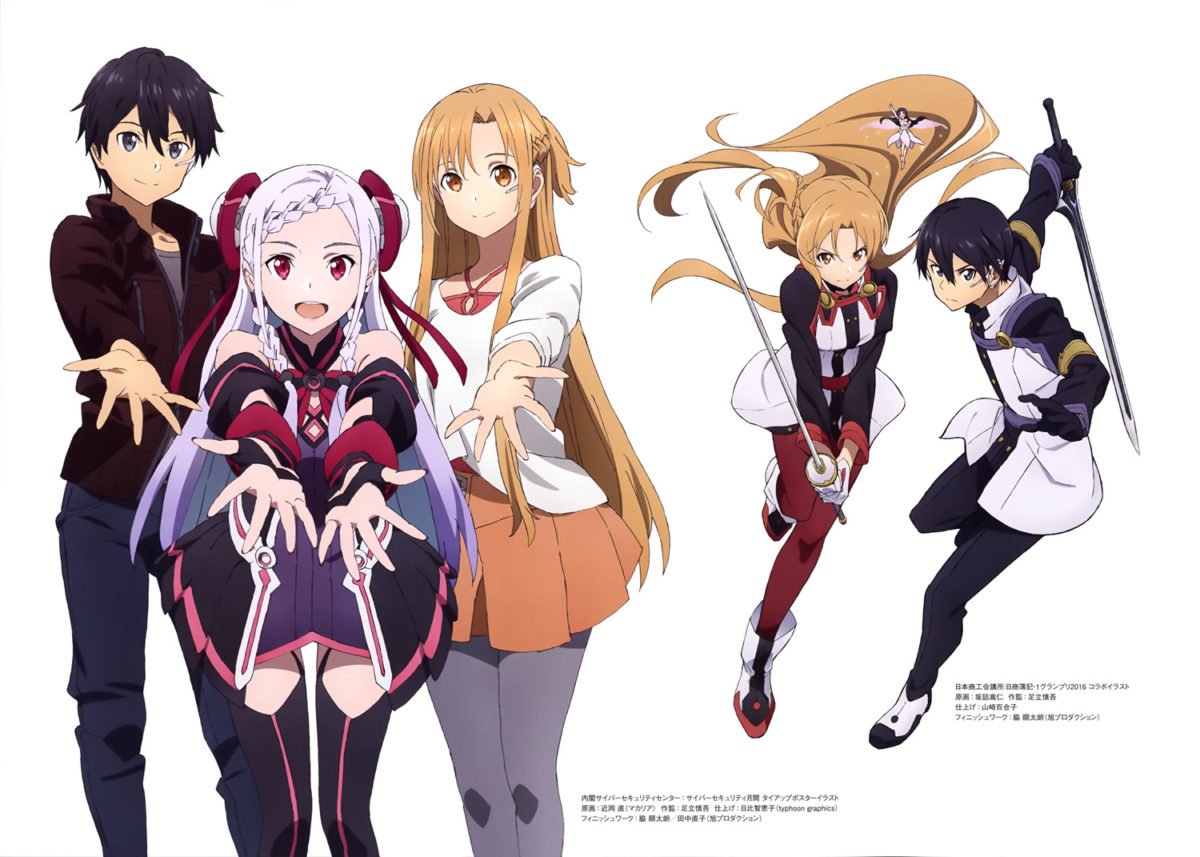 Sword Art Online The Movie Ordinal Scale Animation Artworks Book 0038