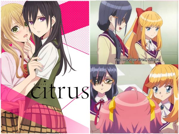Citrus anime and breaking the fourth wall