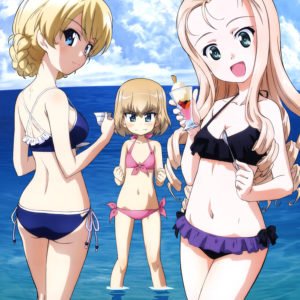Megami MAGAZINE April 2018 Anime Posters Girls Und Panzer