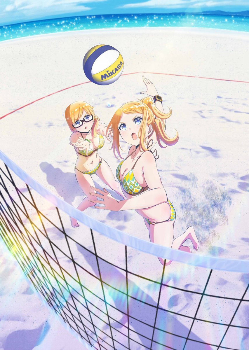 The Naruasa Team Revealed in New Visual for Upcoming Beach Volleyball Anime  'Harukana Receive