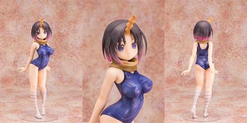 Miss Kobayashi's Dragon Maid Elma School Swimsuit Anime Figure