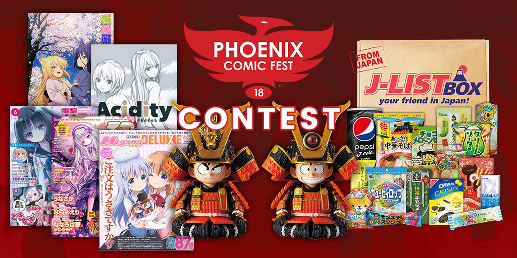 Phoenix Comic Fest J List Giveaway