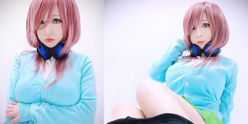 The Quintessential Quintuplets Miku Nakano Cosplay By Chihiro Featured Image