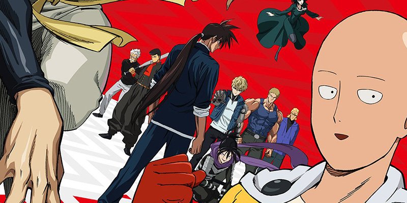 One Punch Man Season 2 Anime Key Visual Featured Image
