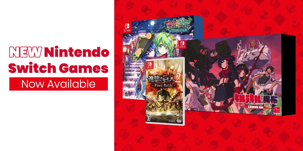 New Anime Games for Switch