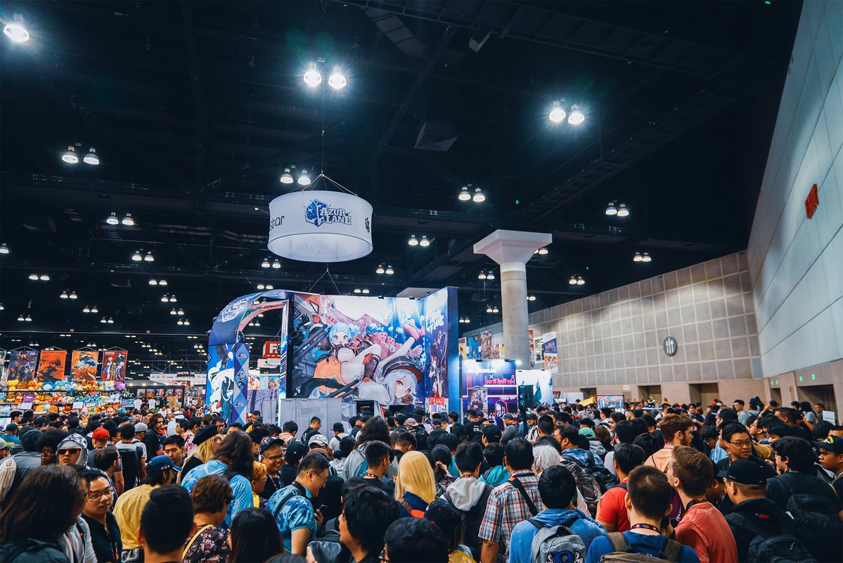 Azur Lane At Anime Expo 2019 Booth