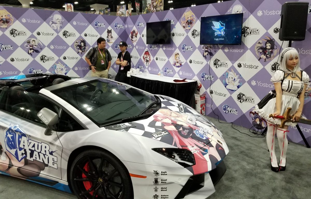 Azur Lane At Anime Expo 2019 Sirius Cosplayer With Itasha