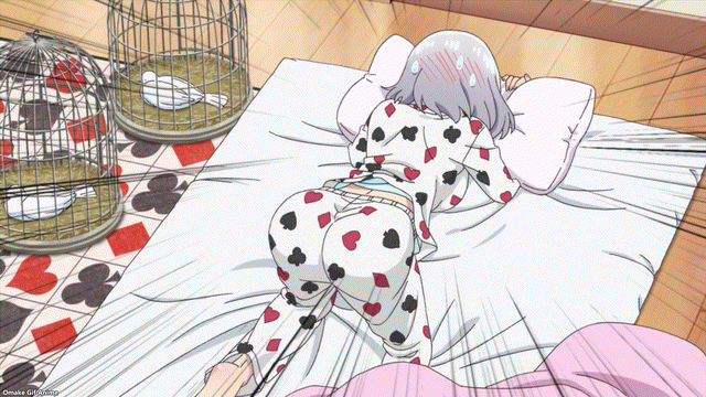 Tejina Senpai Episode 5 Senpai Shouts Into Pillow