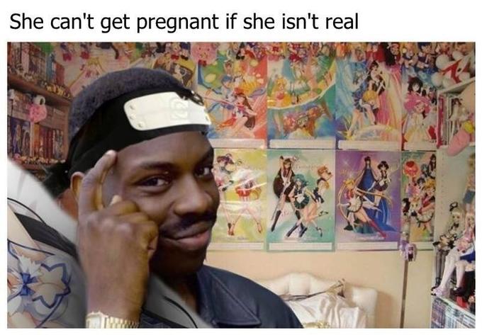 Anime Lifehacks Your Girlfriend Can't Get Pregnant If She Doesn't Exist