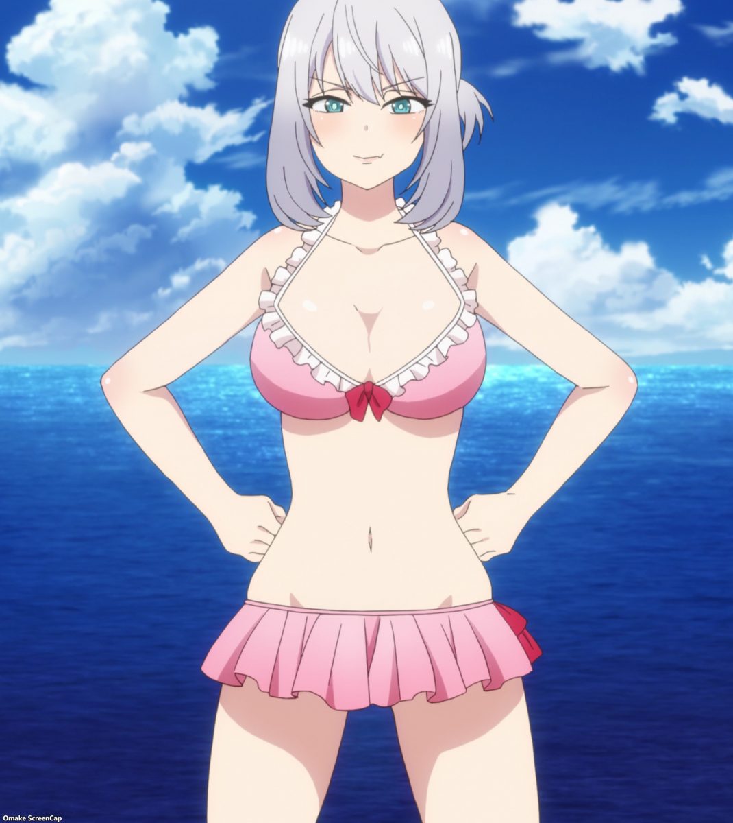 Tejina Senpai Episode 10 Senpai Shows Off Frilly Bathing Suit
