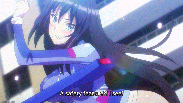 Kandagawa Jet Girls Episode 2 Suit Purge Safety Feature