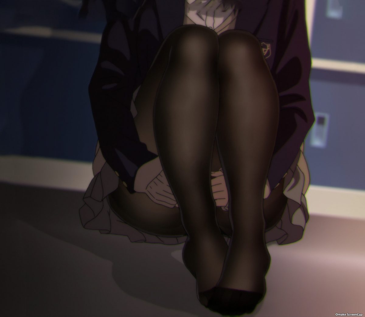 Miru Tights Episode 13 [BD OVA] Yua Sits On Floor