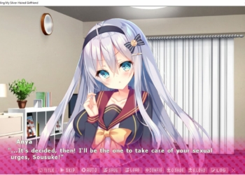 Amakase Silver Haired Girlfriend