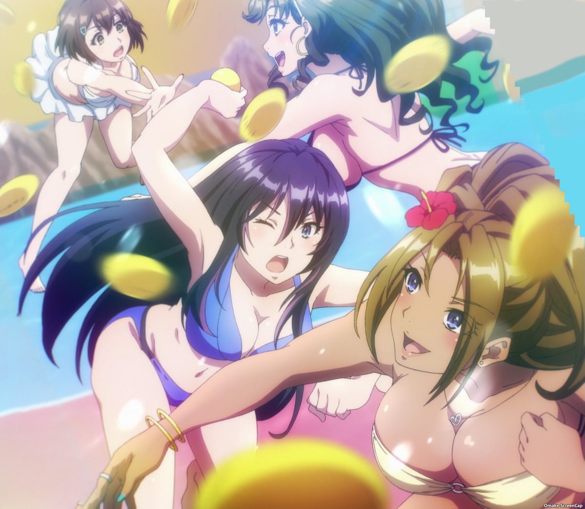 Kandagawa Jet Girls Episode 6 Rin Misa VS Water Fight Yuzu Manatsu