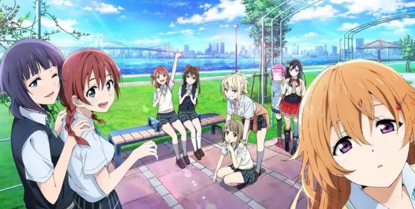 Nijigasaki Academy School Idol Appreciation Club Key Visual