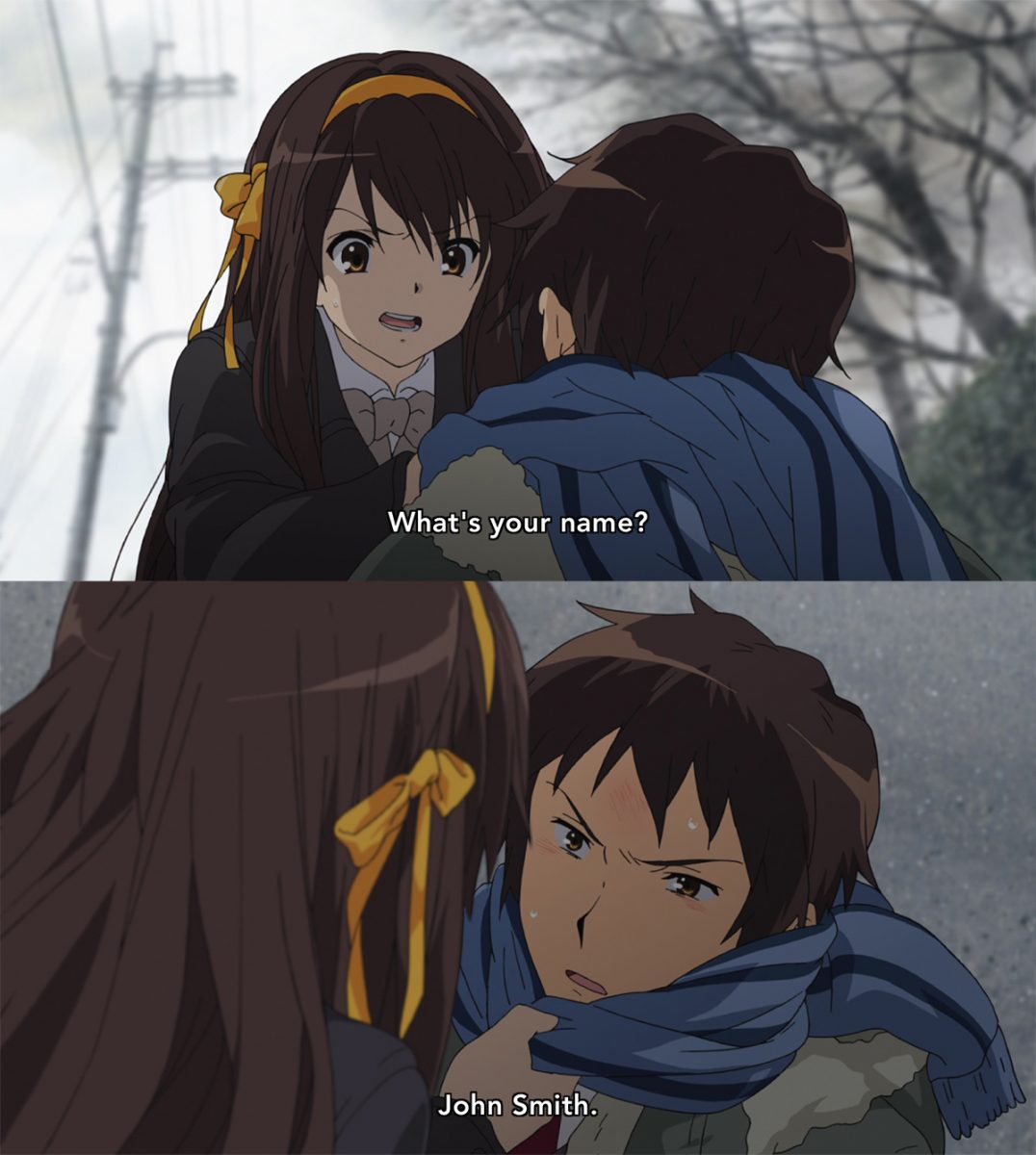 Disapearance Of Haruhi Suzumiya Christmas Anime Image