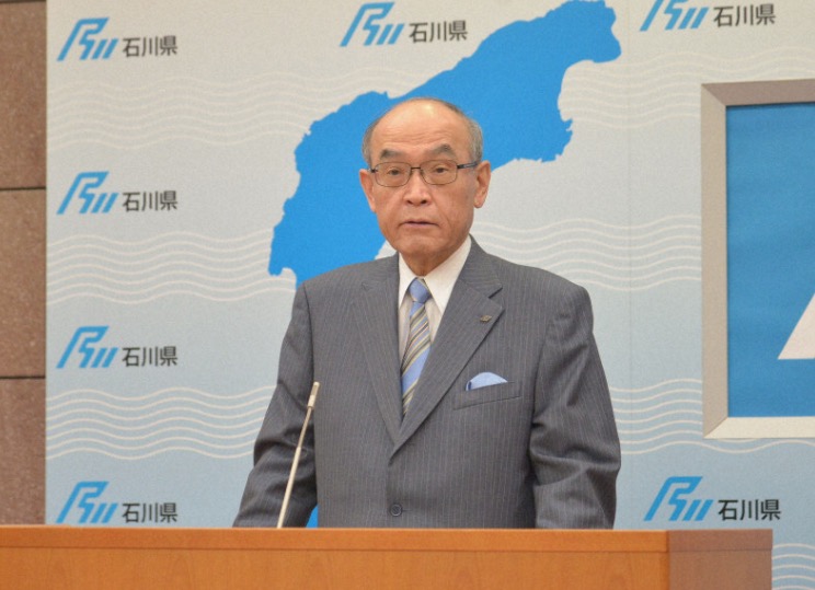 Ishikawa Prefectural Governor Masanori Tanimoto
