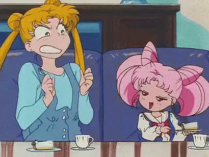 Sailor Moon And Chibi Usa