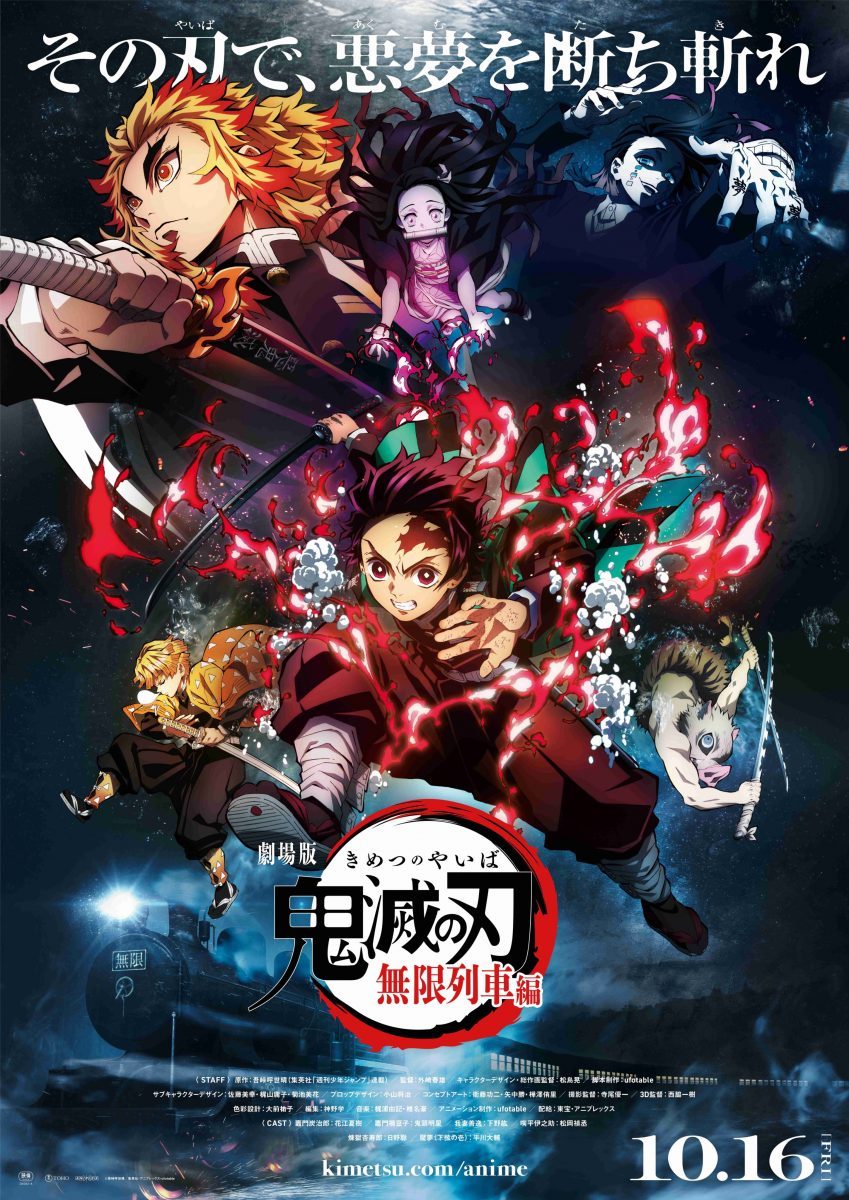 Demon Slayer Kimetsu No Yaiba Movie Poster