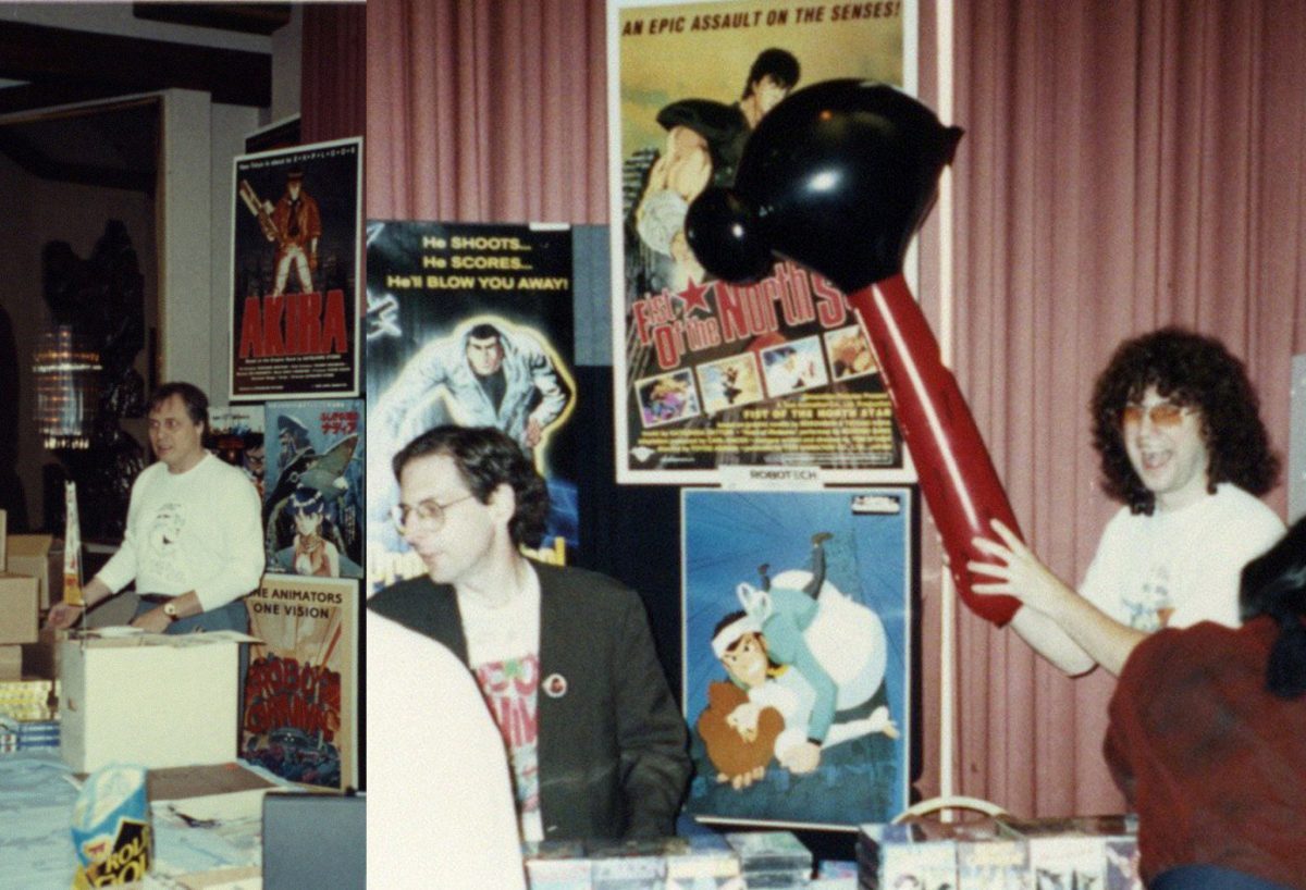 Carl Macek And Jerry Beck At Anime Expo 1992
