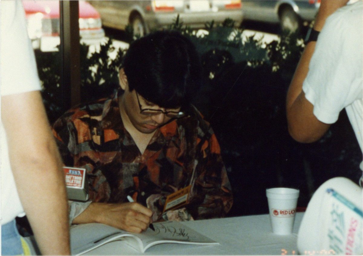 Mikimoto Haruhiko At Animecon '91