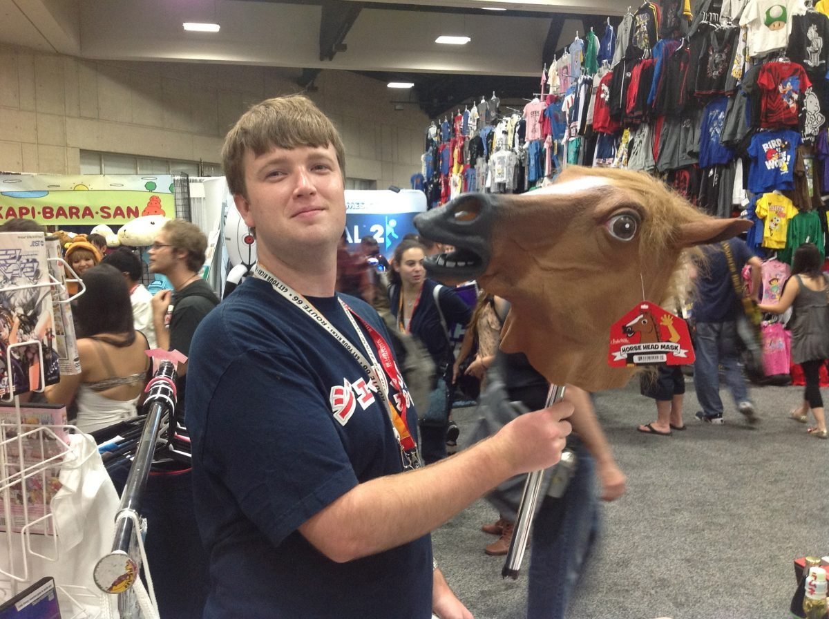 J List Staff With Horse Head